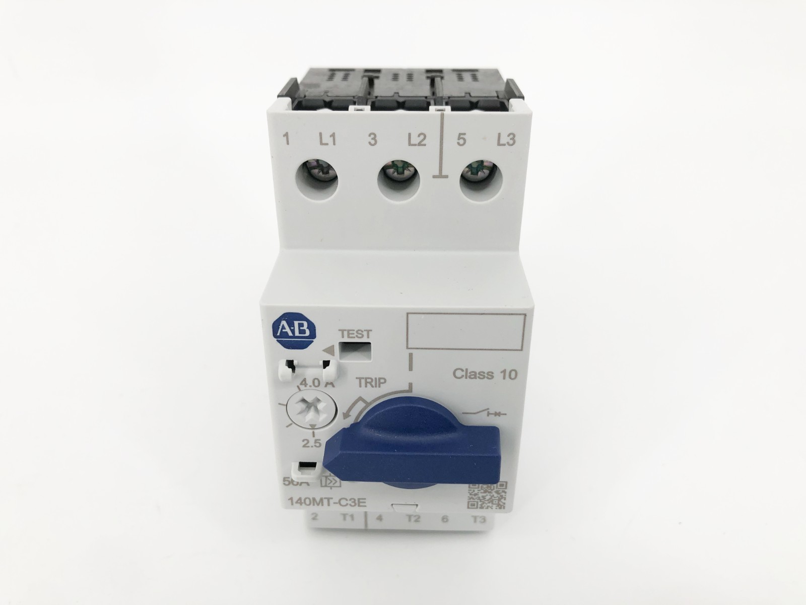 New Allen Bradley 140MT-C3E-B40 Ser. A Motor Protector Breaker 2.5-4A