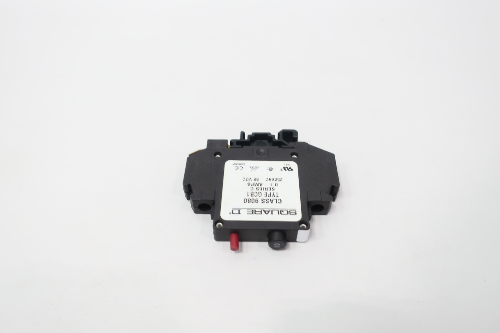 Square D 9080GCB01 Circuit Breaker 0.1a 250v-ac 65v-dc 1p