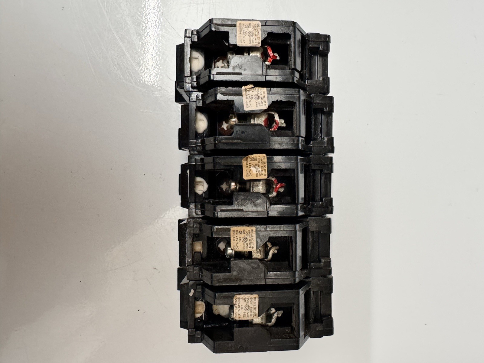 (5-Pack) GE TQL1120 20-Amp 1-Pole TQL-AC Circuit Breaker 20A 1P – Lot of (5)