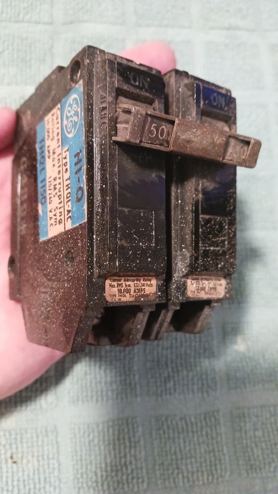 37 Assorted Older Circuit Breakers ~ Zinsco, Crouse Hinds, ITE, Slab Lok