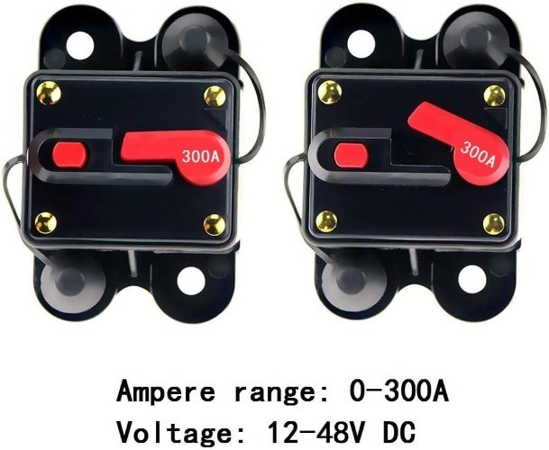300amp 50A-300A with Manual Reset Home Solar System Fuse Holder for Size: 300A