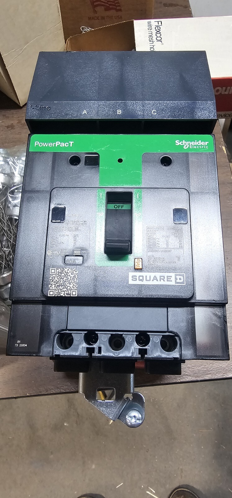 Square D PowerPacT 100A Circuit Breaker (QBA32100RP) B13