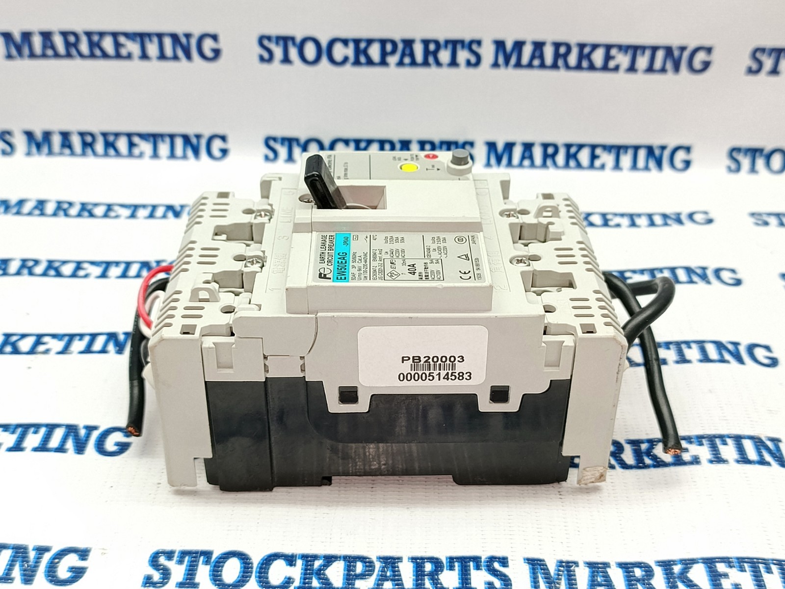 FUJI EW50EAG-3P040 EARTH LEAKAGE CIRCUIT BREAKER FREE FAST SHIP 30D WARRANTY!