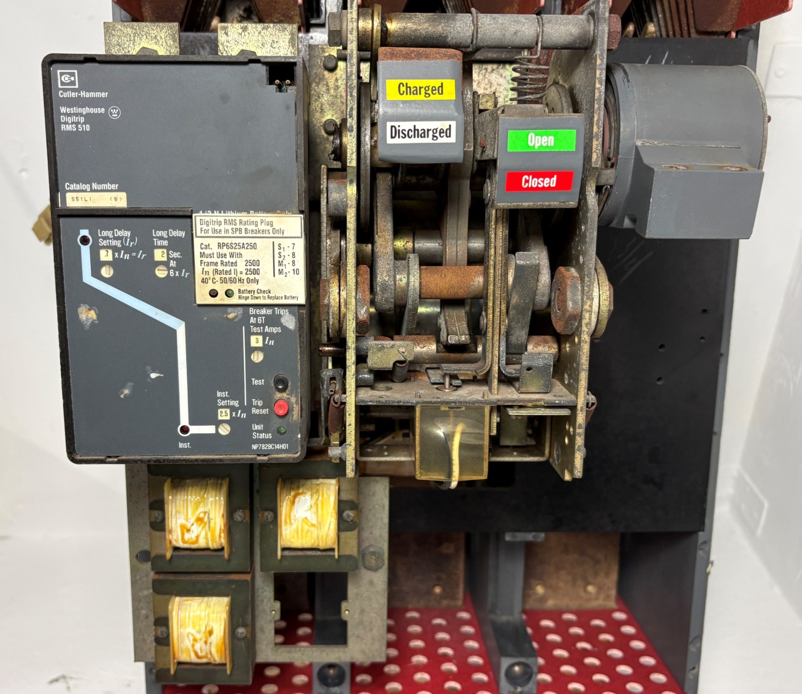 Cutler-Hammer SPBR325F SPB 100 2500A LSI Circuit Breaker 3P 600V 2500 Amp SPB100