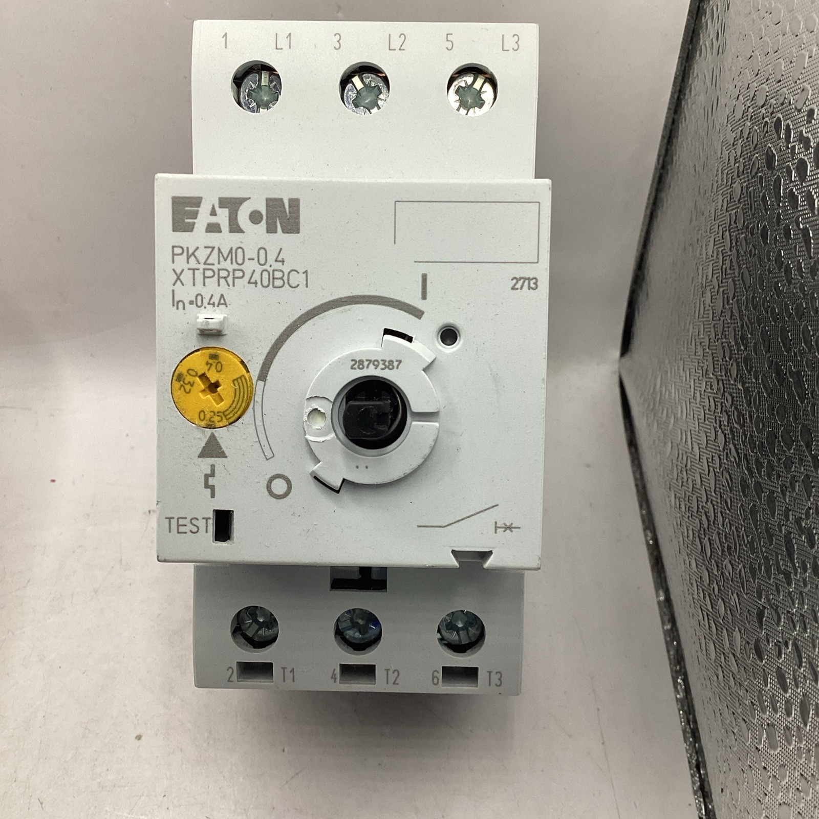 Eaton PKZM0-0,4/AK Motor Protective Circuit Breaker XTPRP40BC1 *missing knob 🟣