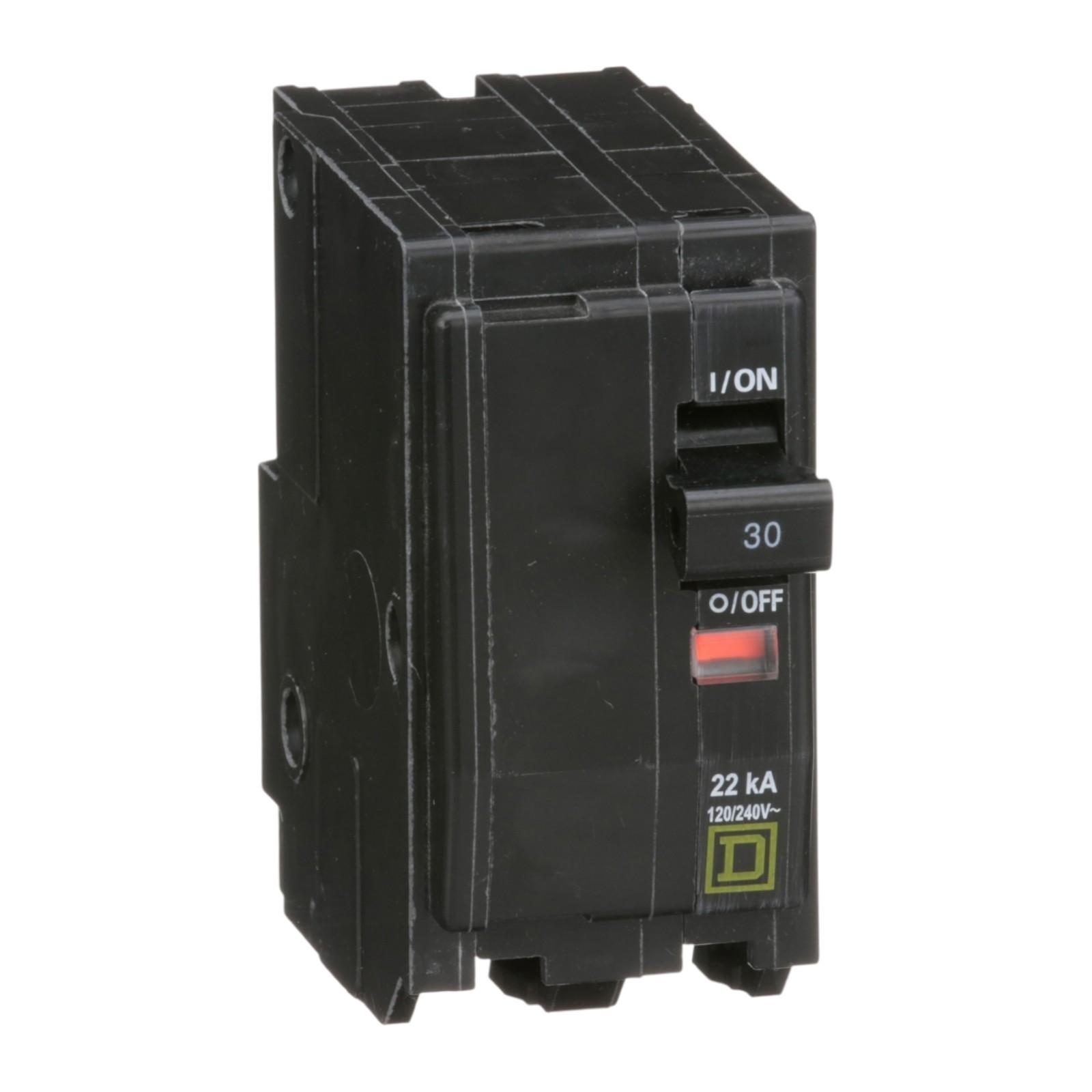 NEW Square D QO230VH Circuit Breaker QO, 30A, 2 pole, 120/240VAC, 22kA, Plugin