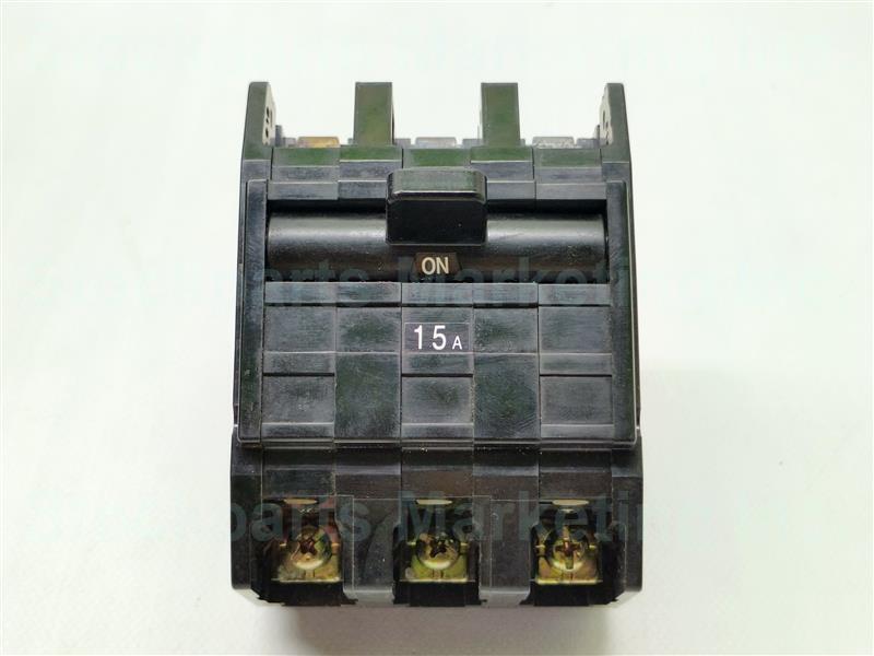 Fuji Electric F53 Auto Breaker 15A 3 Pole 30 Days Warranty Expedited Shipping