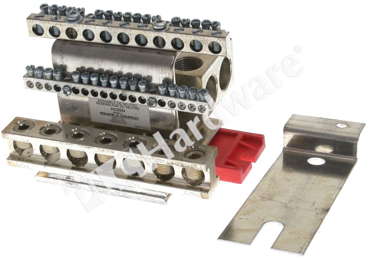Surplus Open Schneider Electric HC8SN Solid Neutral Assembly Kit I-Line 800A