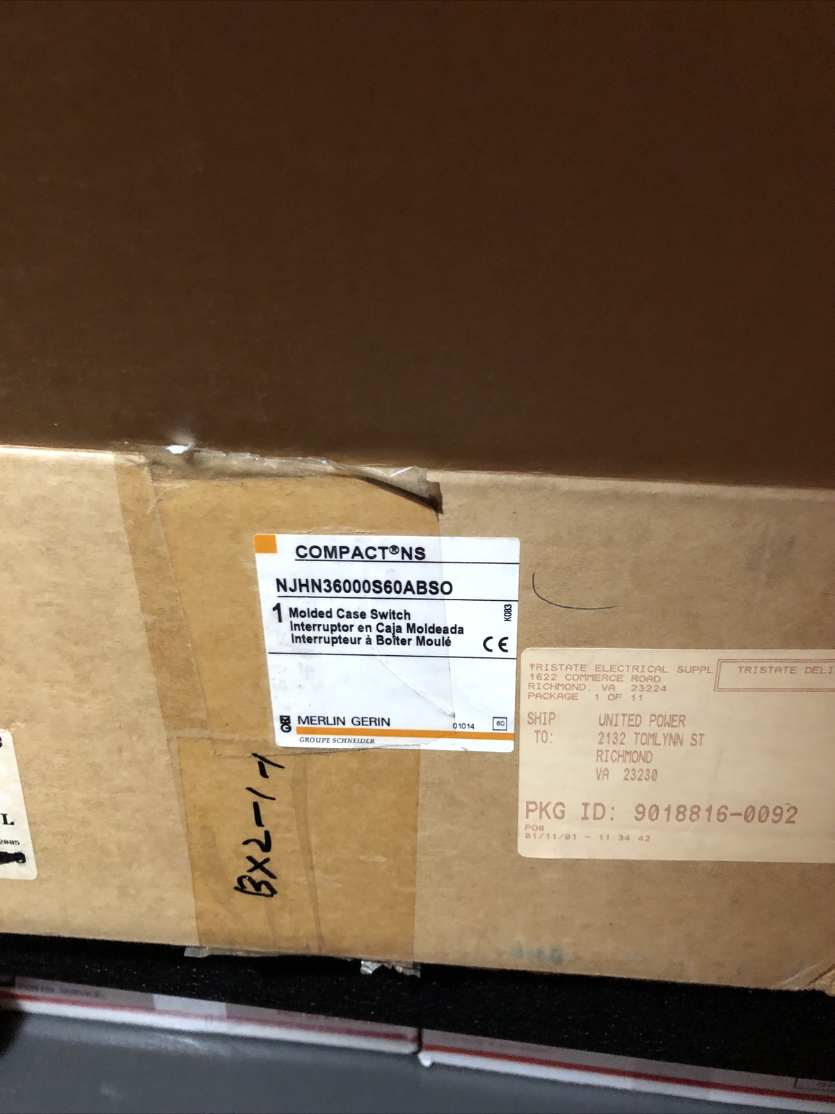 NEW NSJ600A merlin gerin SCHNEIDER AUTOMATIC 600V 600A,NJHN36000S60ABSO,BF,DJ
