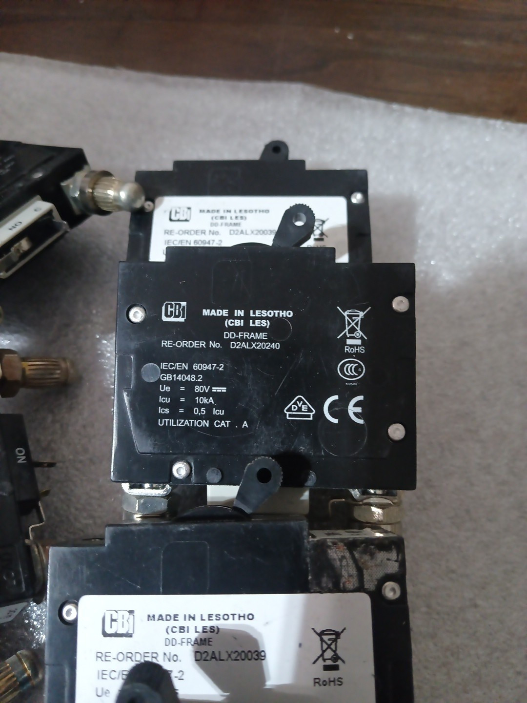 14 Count CB Circuit Breaker DP-3816 14-1 AWG 5AMP