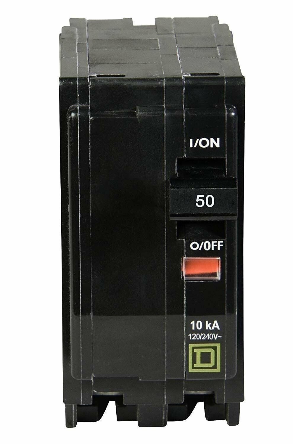 Square D by Schneider Electric QO250CP QO 50 Amp Two-Pole Circuit Breaker