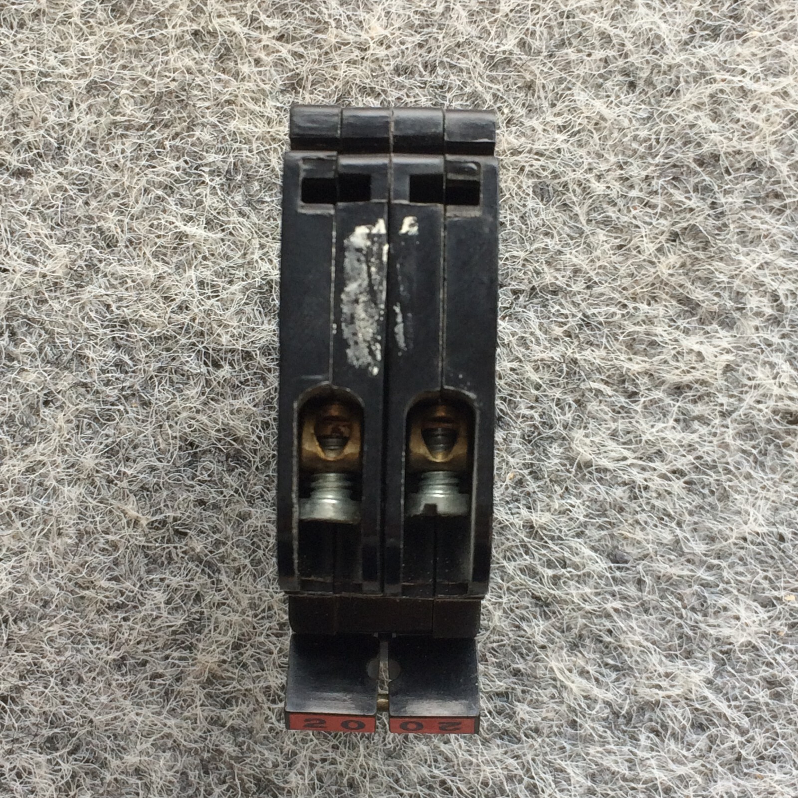 FPE Federal Pacific 20 Amp 2 Pole NC220 Stab-Lok Breaker Mini THIN NC