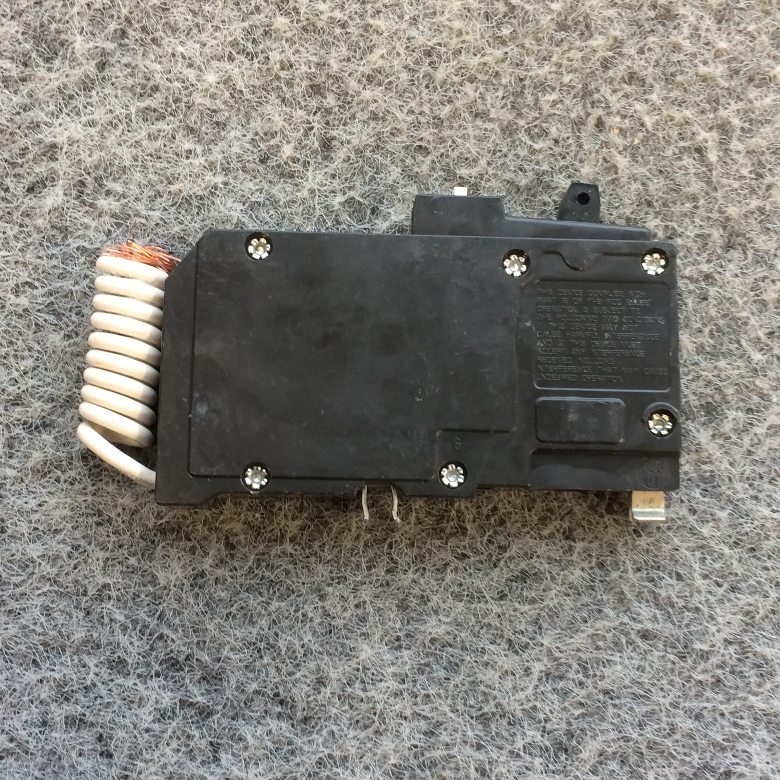 NEW TAKEOUT Square D QO120CAFI 20 Amp 1 Pole 120V Plug In Arc Fault CAFI NTO