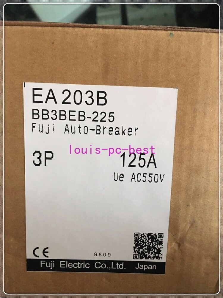 New For Electric EA203B 3P 125A Industrial Automation Auto Circuit Breaker