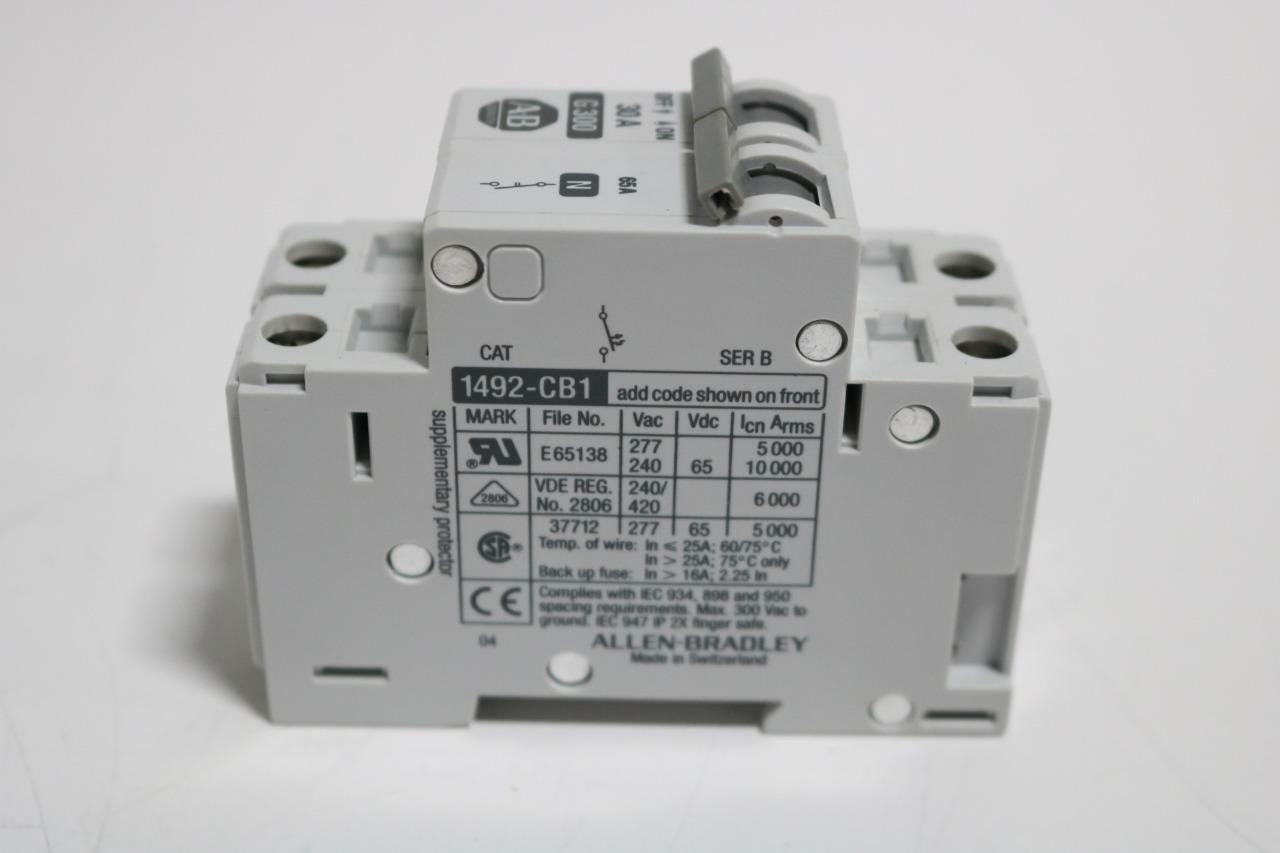 Allen-Bradley 1492-CB1G300-N B Circuit Breaker