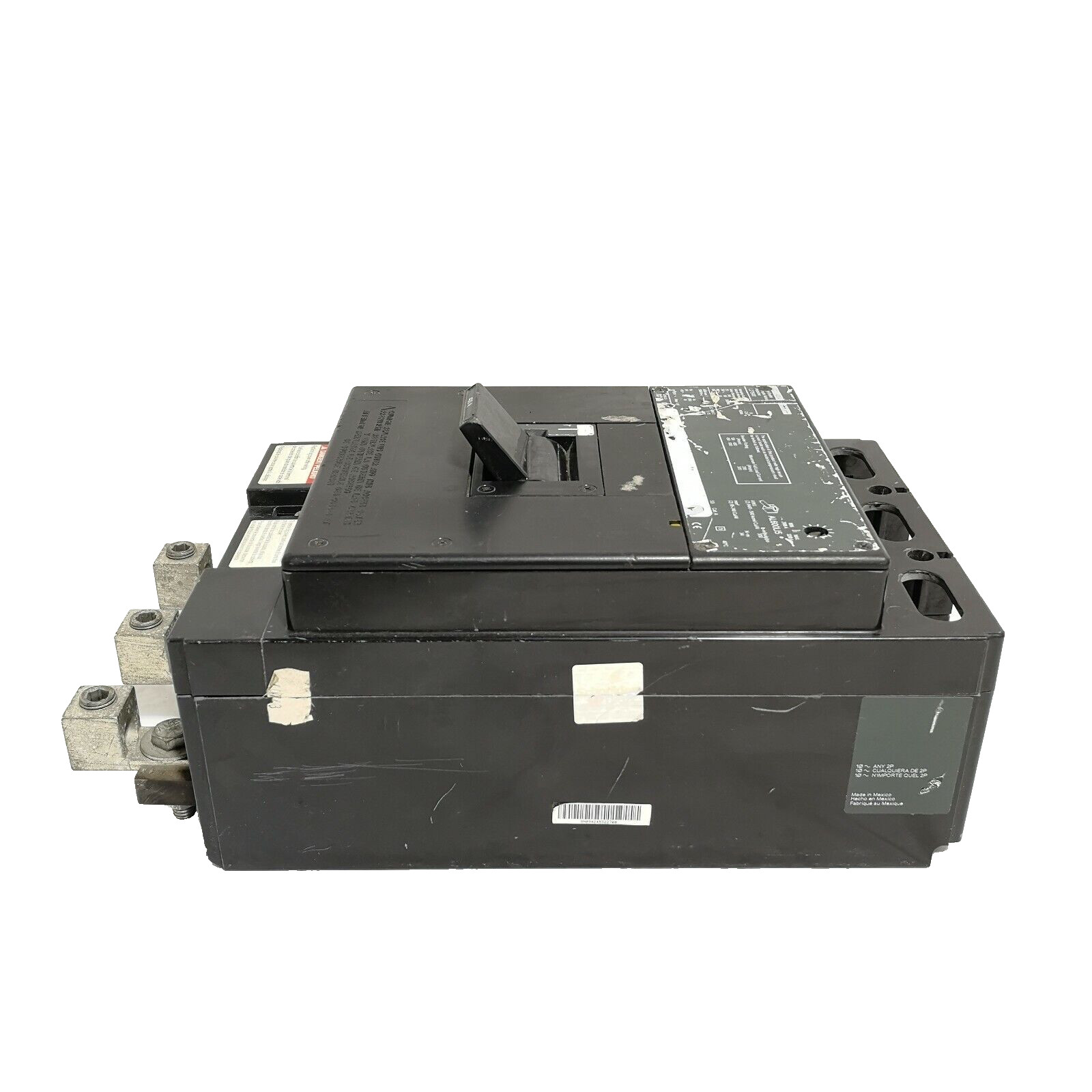 SQUARE D LC36400 3-P 400A 600V I-LINE CIRCUIT BREAKER.