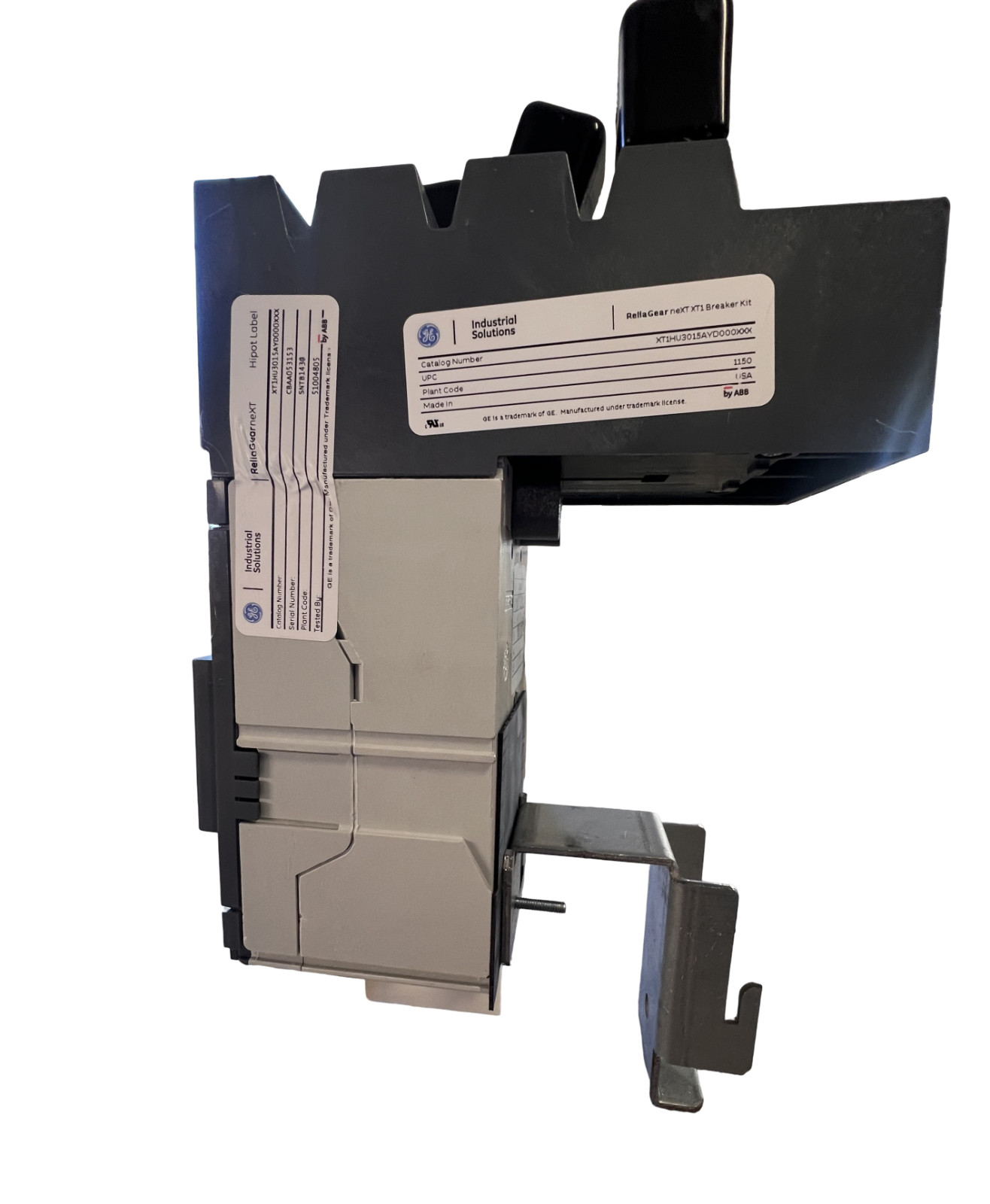 ABB XT1HU3015AYD000XXX Circuit Breaker 15A 3-Pole 600V XT1H Thermal Magnetic UL/