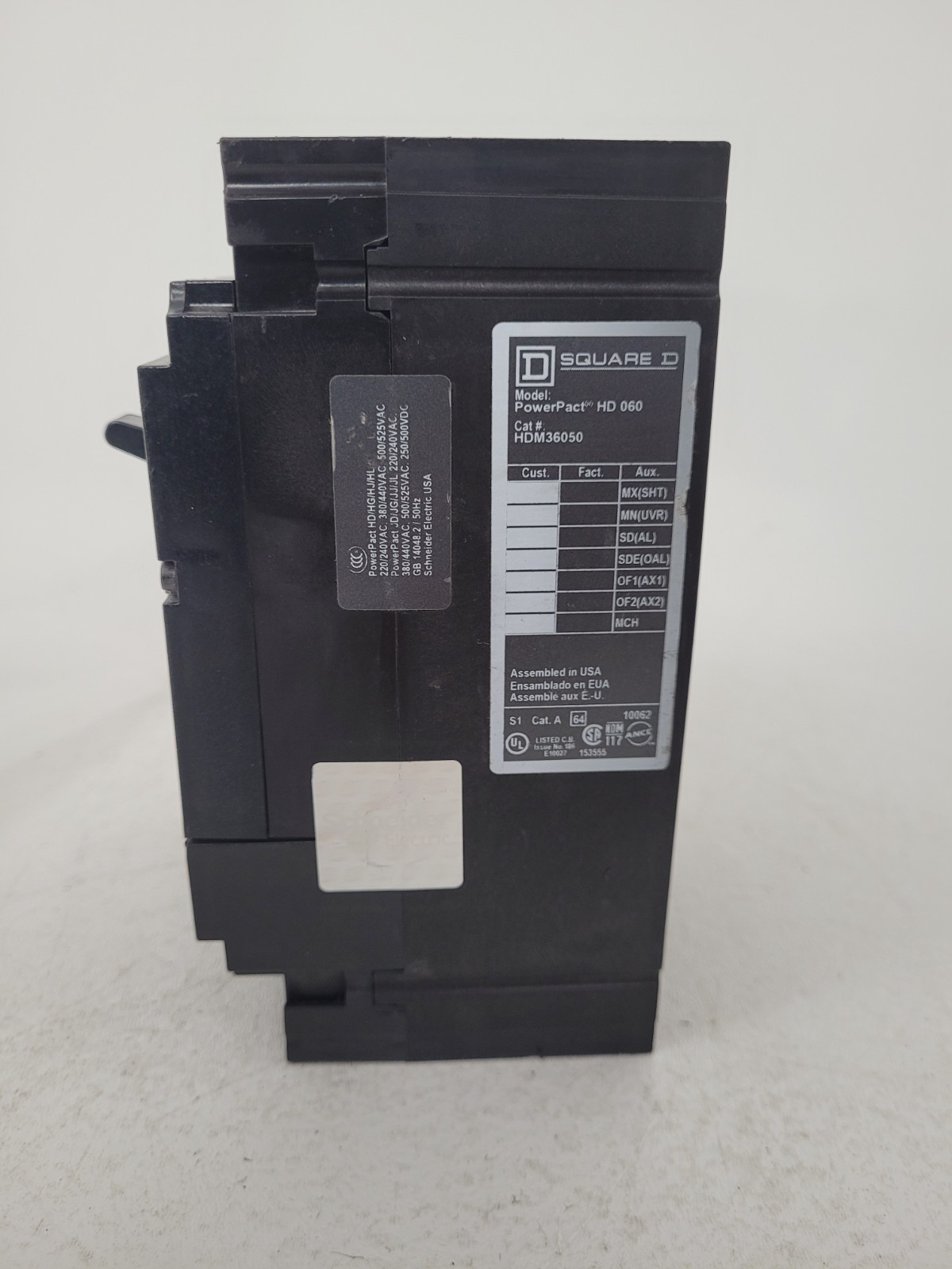 HDM36050 Square D 50 Amp Circuit Breaker – Next Day Option
