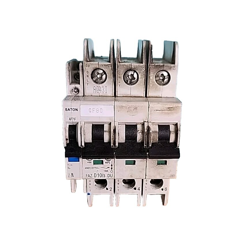 Eaton FAZ-D10/3-RT Circuit Breaker 3 Pole