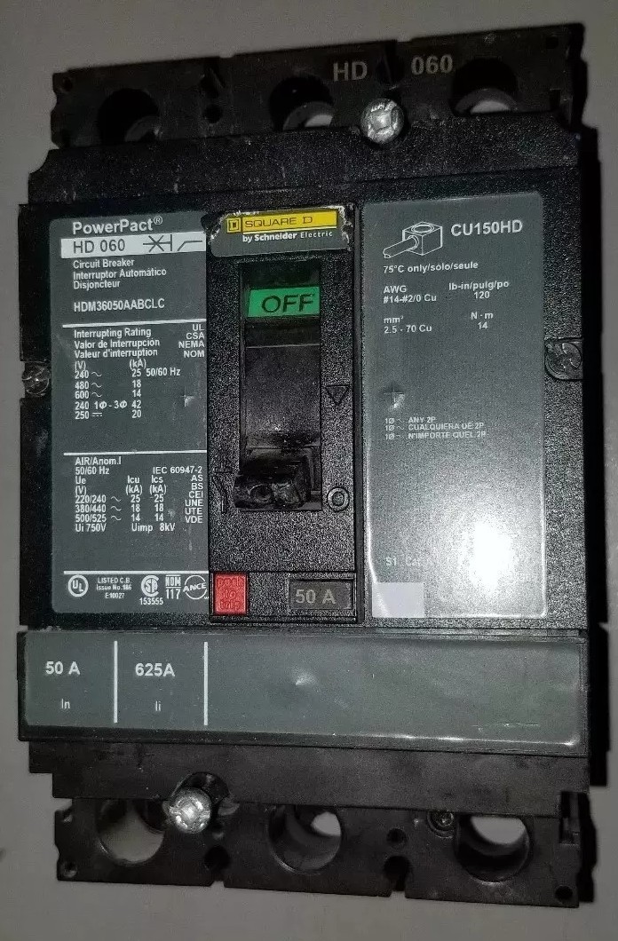 Square D HDM36050AABCLC