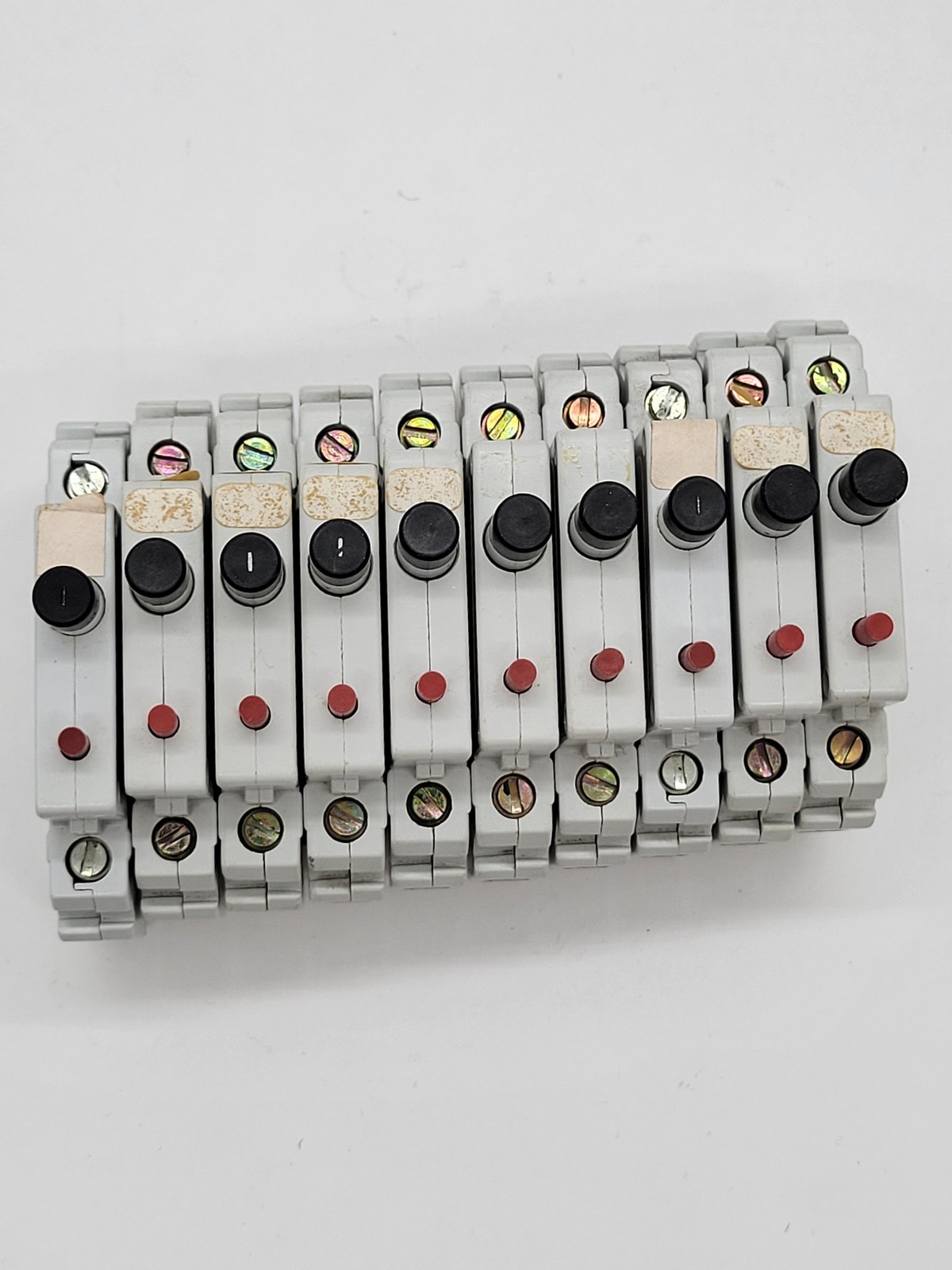 10PC Square D 9080GCB-10 Bolt-On Circuit Breaker 1A 1P 250/65V Series B