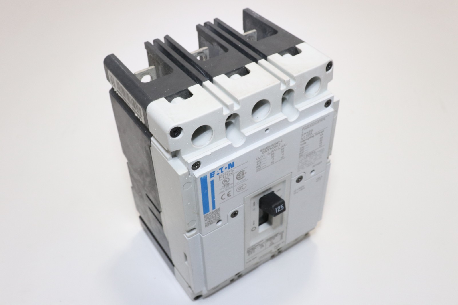 EATON PDG23G0125TFFL 125A 3-POLE CIRCUIT BREAKER, 35KA@480V
