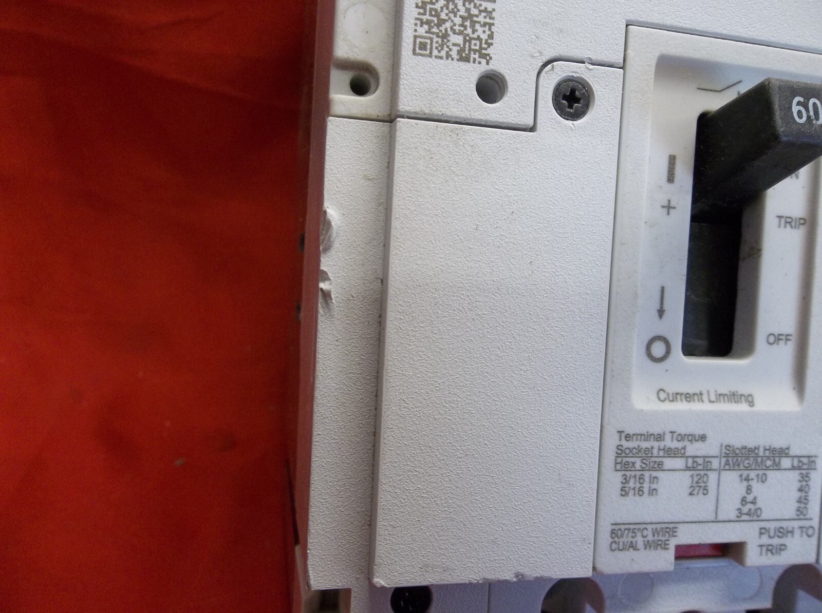 EATON PDG23M0060TFFL circuit breaker 375B10