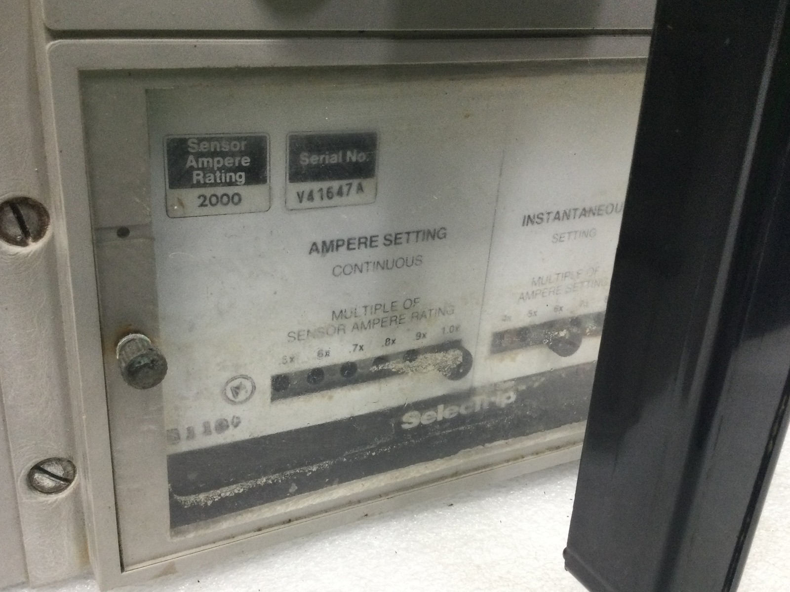 GE/General Electric TPR6620 2000 Amp 3 Pole 600V Power Break Circuit Breaker