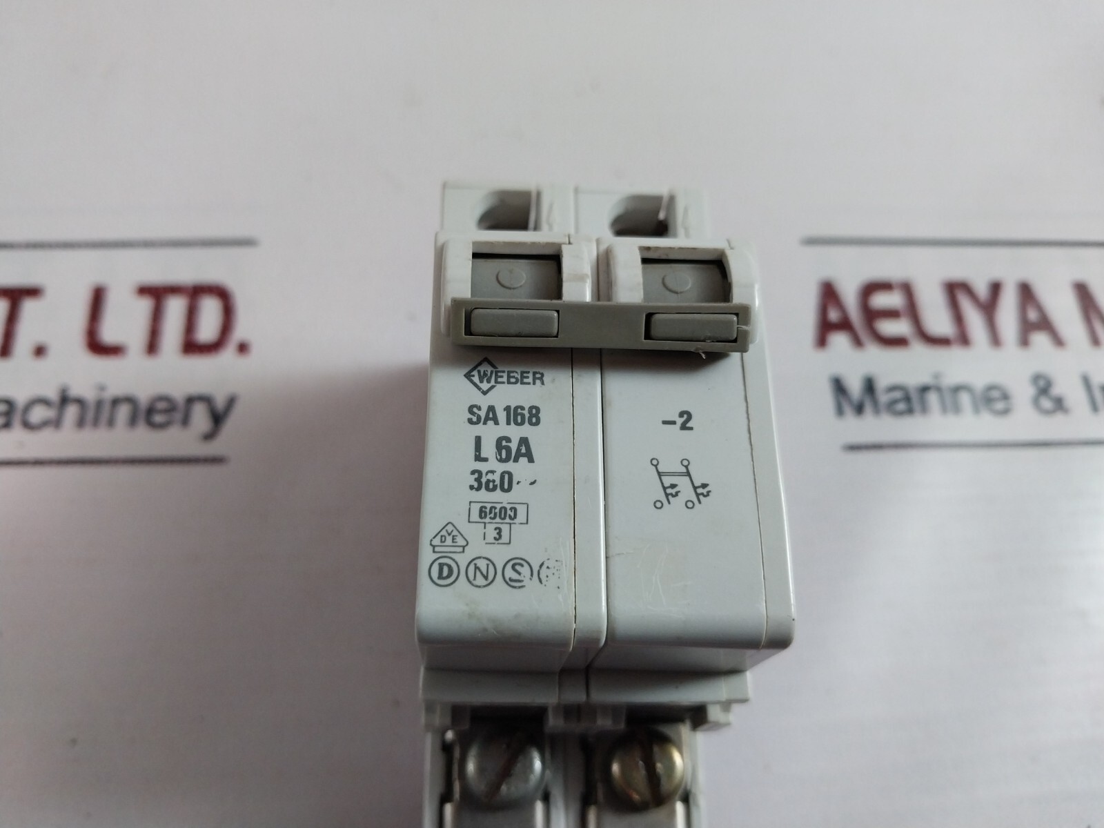 Weber SA 168 L6A Circuit Breaker 380V AC
