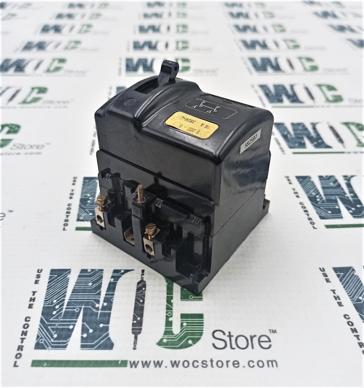 STOTZ-KONTAKT S202-G BREAKER 16A, 380V SL NO 582597