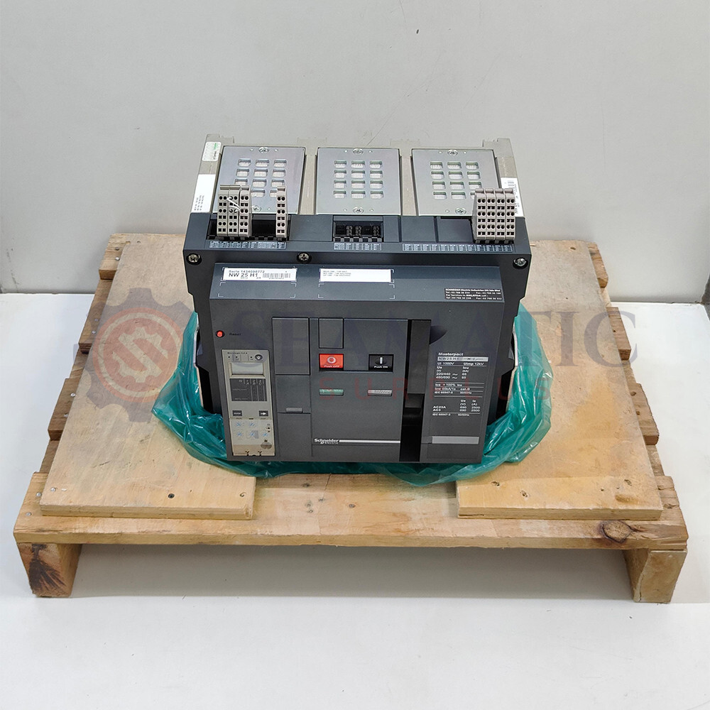 New Schneider Circuit breaker Masterpact NW25H1 – 2500 A – 3 poles -Fixed type
