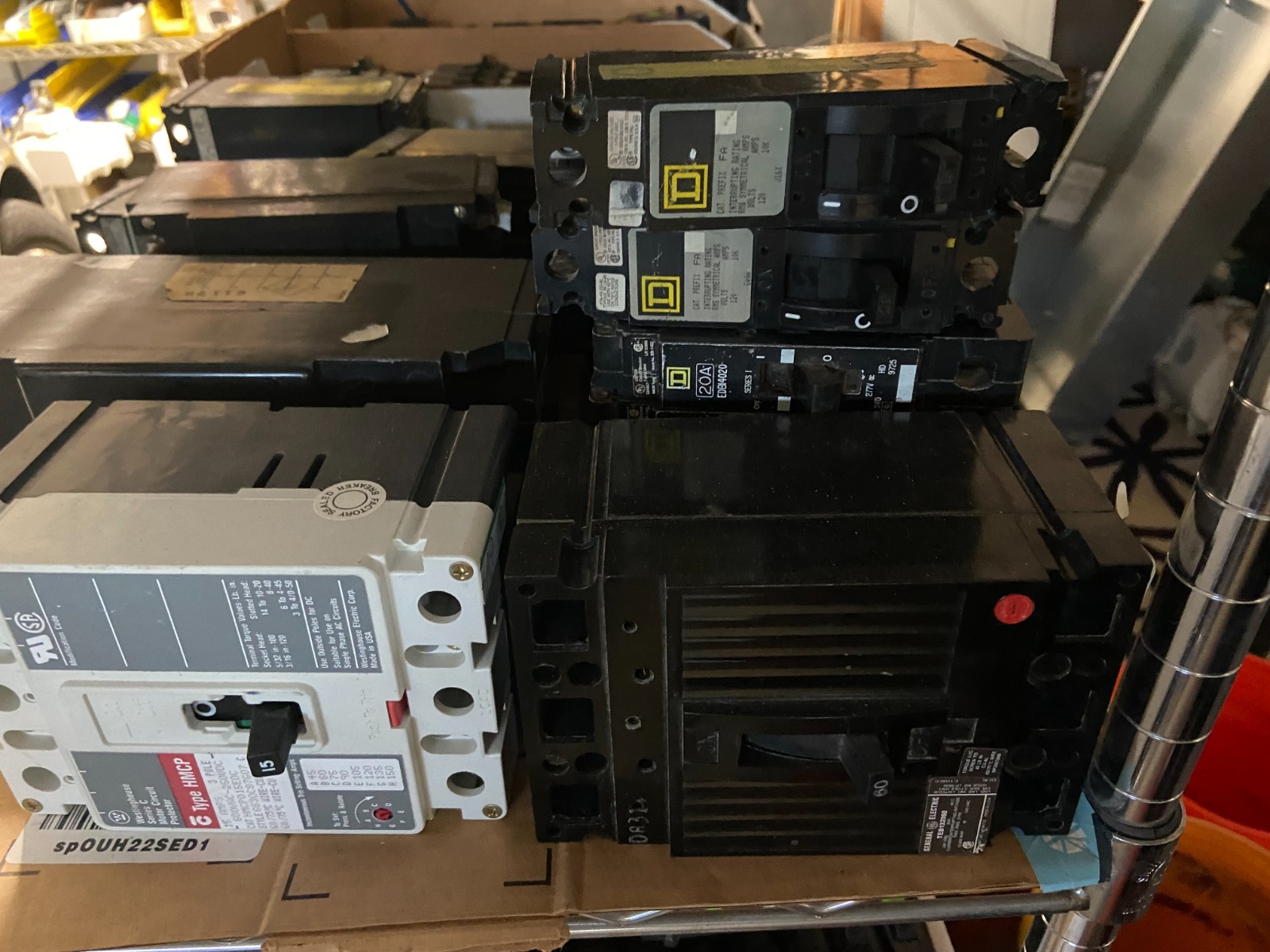 GE General Electric THQL2160 60-AMP 2-Pole 120/240V Plug-In 10kA 60-DAY WARRANTY