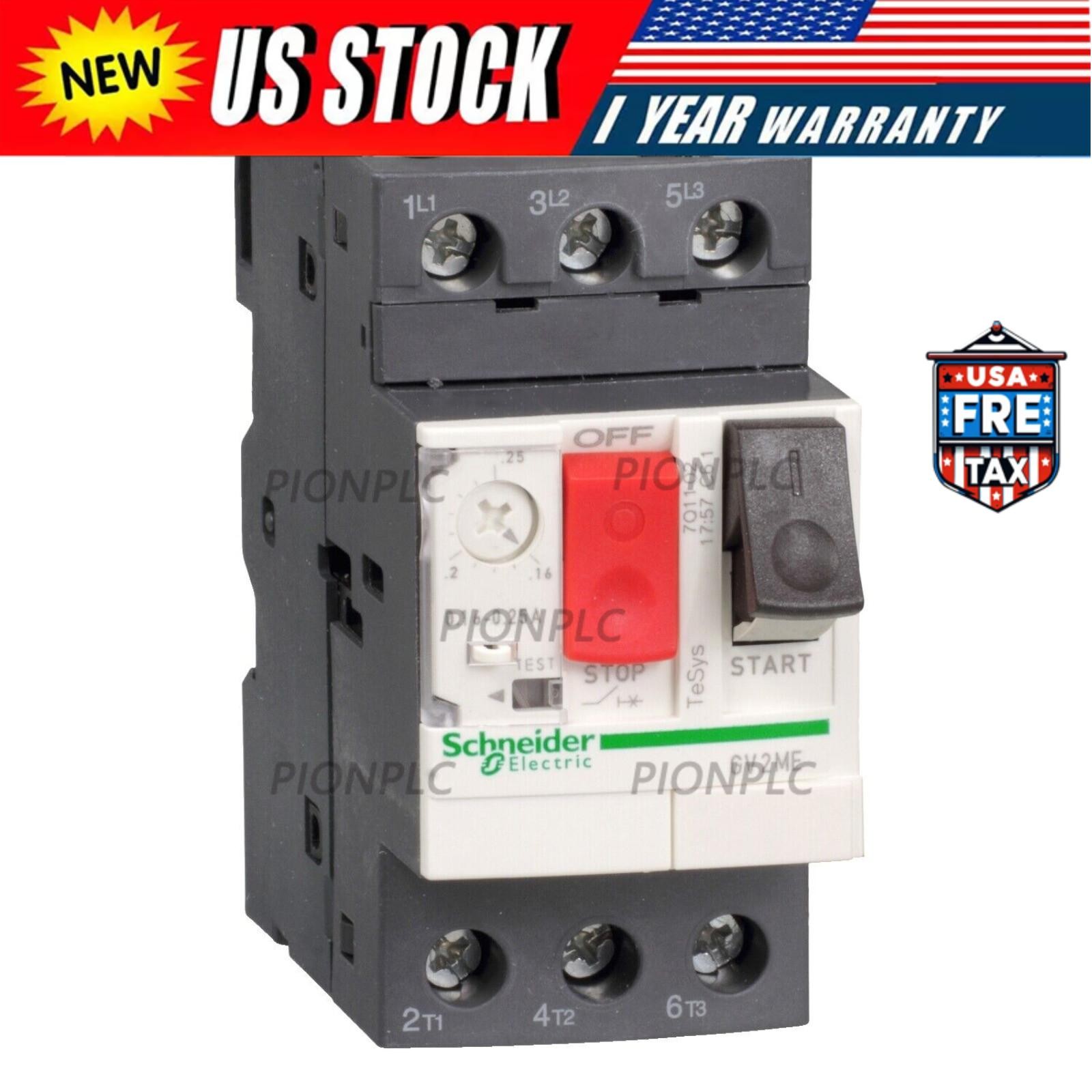 NEW Schneider GV2ME07 Circuit breaker-thermal-magnetic 1.6..2.5A