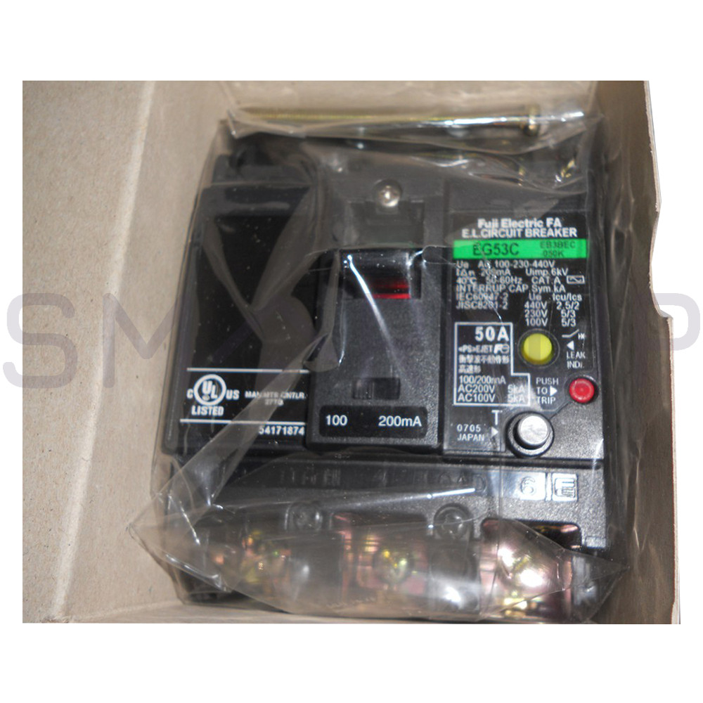 New In Box FUJI EG53C Circuit Breaker 50A