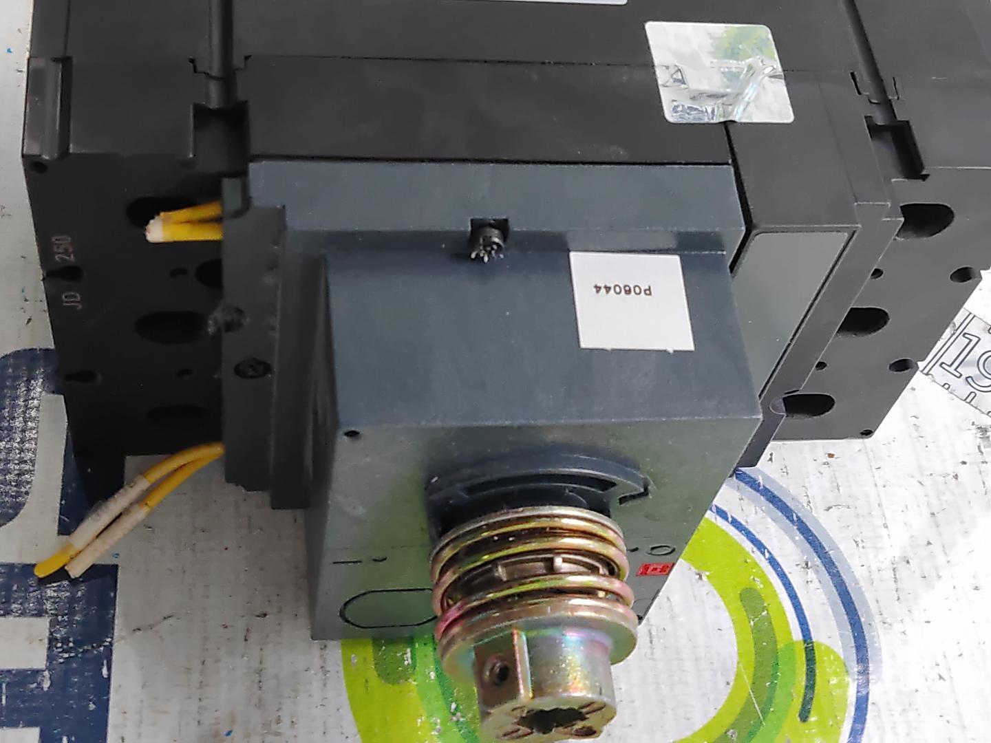 SQUARE D JDL36200 MOLDED CASE CIRCUIT BREAKER WITH P06044-BTU INTERNATIONAL