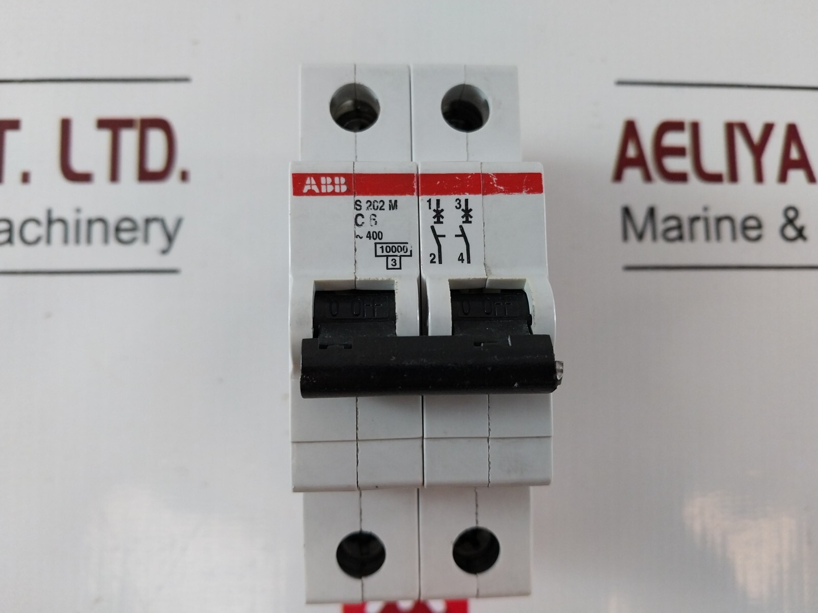 ABB S202M-C6 Circuit Breaker 2CD S272 001 R0064 IEC 947-2