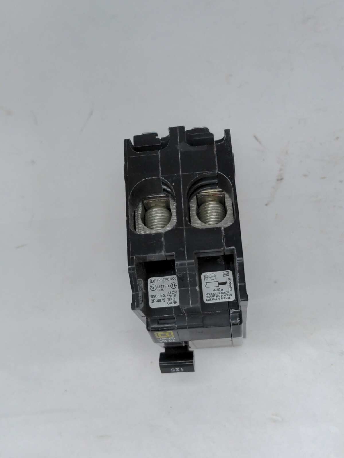 Square D QO2125 125 Amp Circuit Breaker