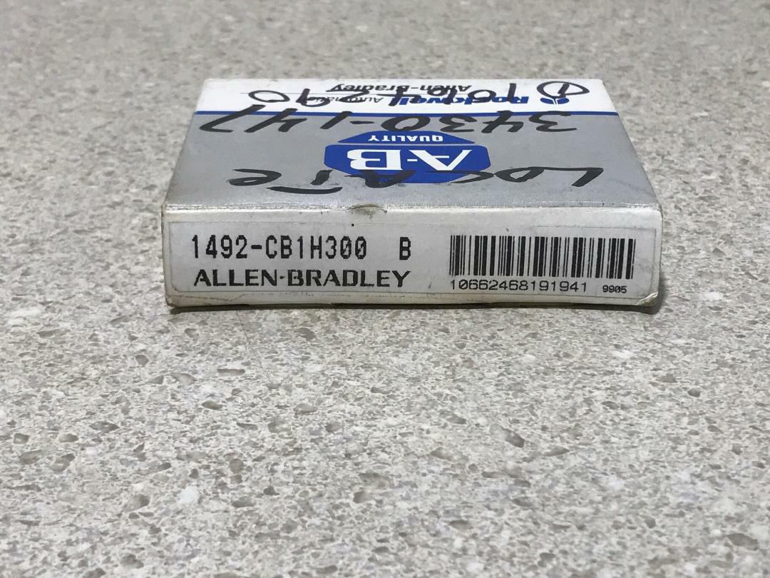 Allen Bradley 1492-CB1H300 Ser. B NEW