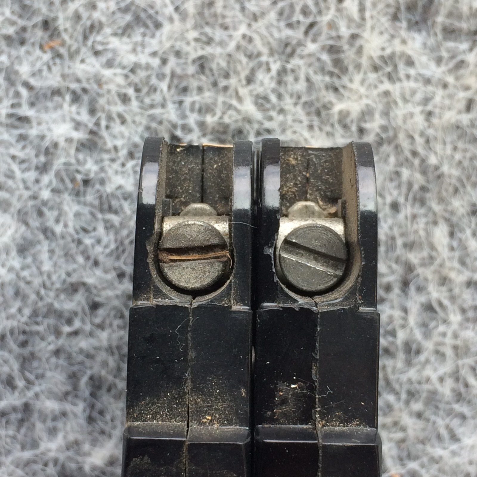 Lot of 2 NC115 FPE 15 Amp 1 Pole Stab-Lok Federal Pacific Breaker NC15 Red