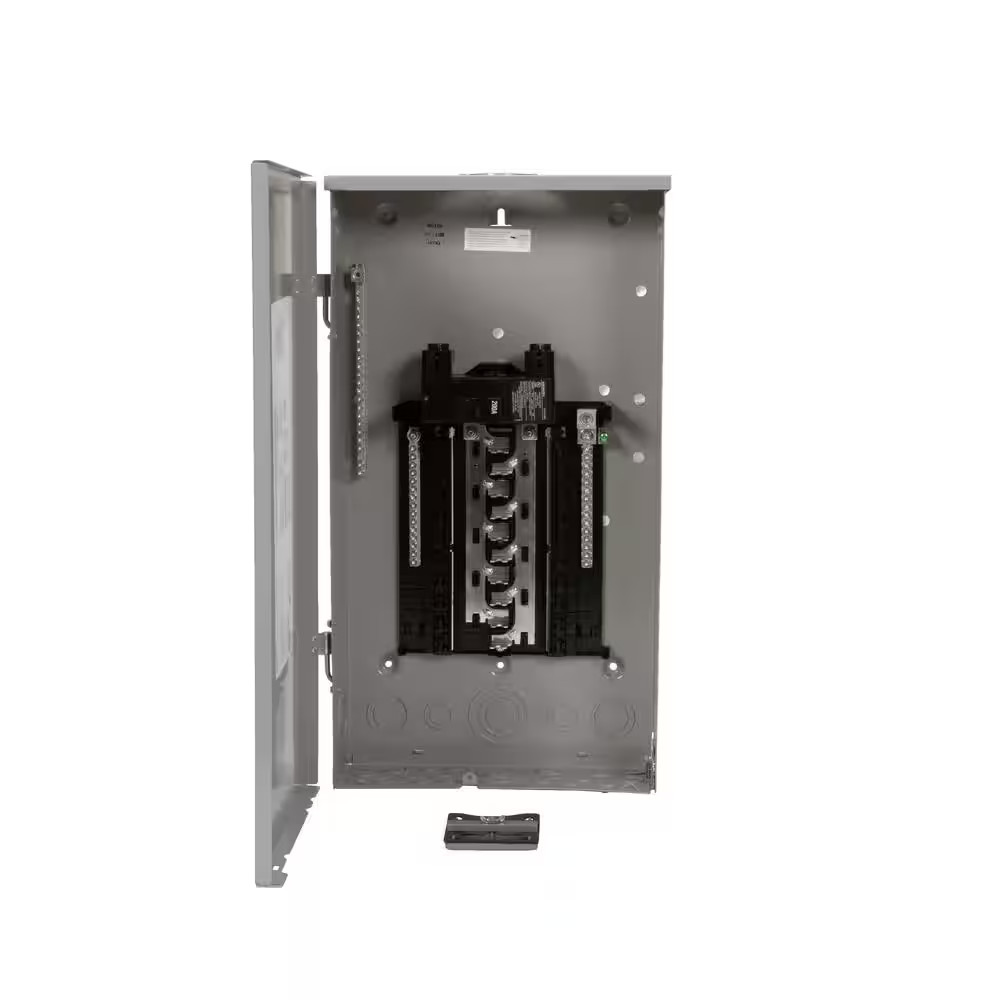 SN Series 200 Amp 20-Space 40-Circuit Outdoor Main Breaker Plug-On Neutral Load