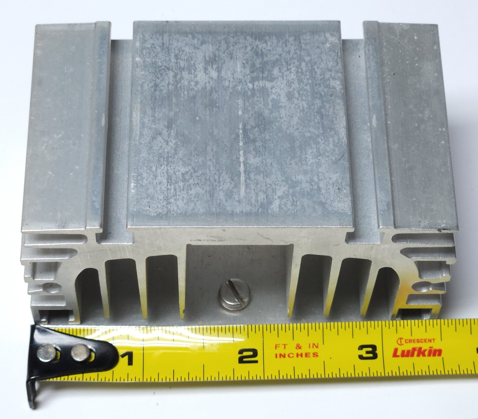 DIN RAIL MOUNTABLE ALUMINUM Heat Sink AL 2″ x 3 1/4″ x 1 5/8″ Thick Heatsink