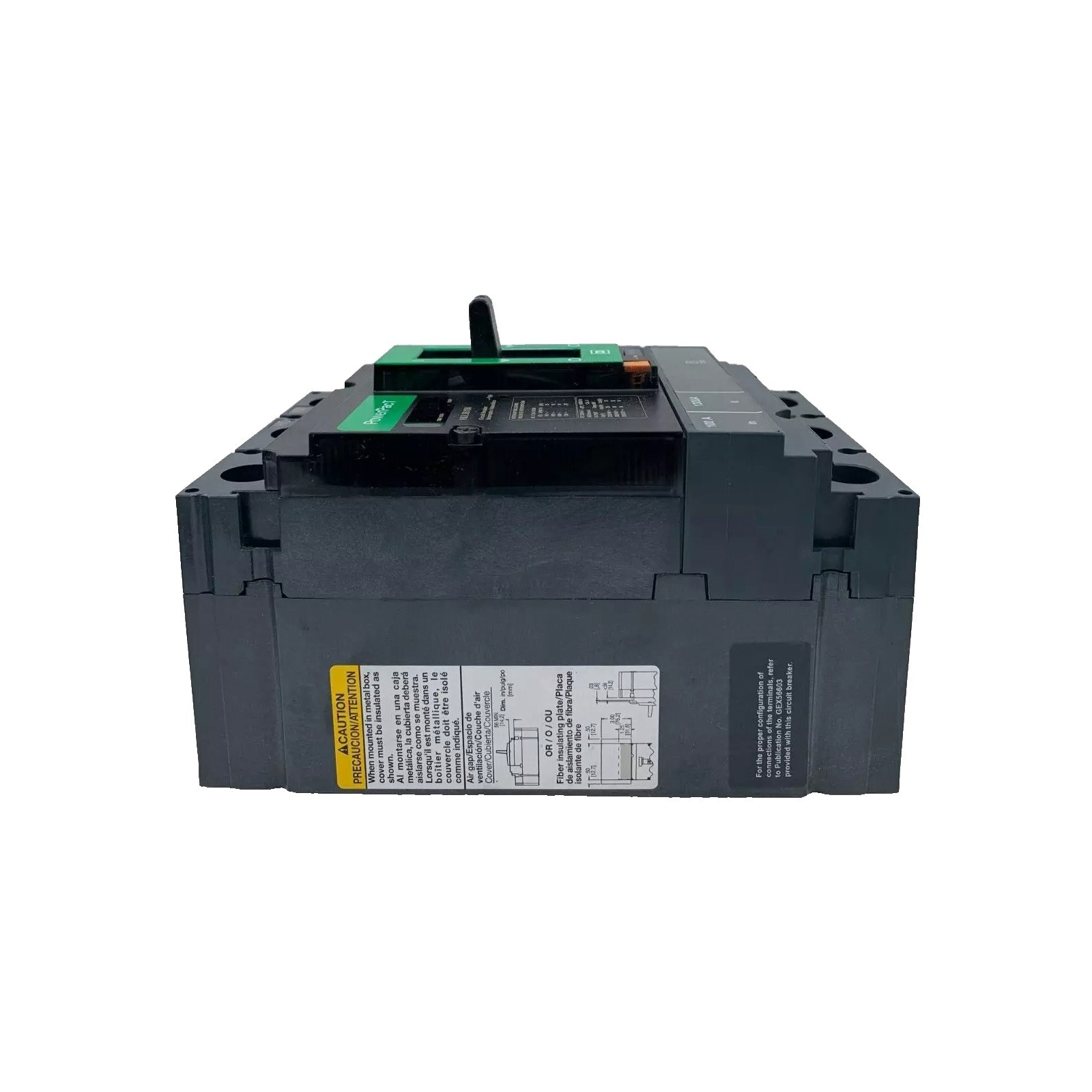 NIB – Square D – HDL36100 – Circuit Breaker, Powerpact H, 100A, 3 Pole, 600V