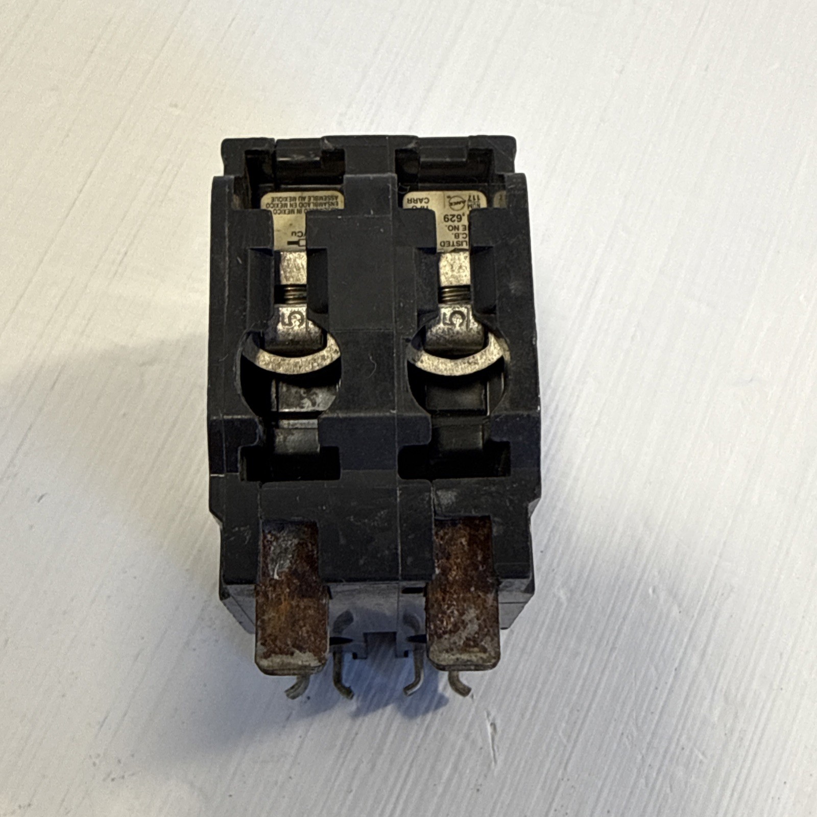 Square D QO240 40 Amp 2 Pole 120/240 Volt Plug-In 40A 2P Q0 Breaker YELLOW FACE
