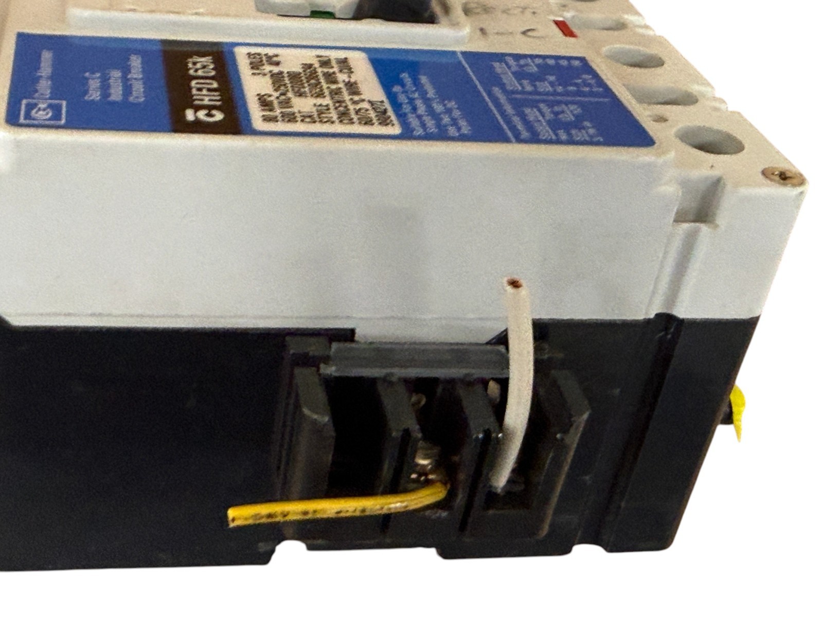 EATON HFD3080 80A 3-POLE 600V SERIES C F-FRAME 65KA@480V CIRCUIT BREAKER