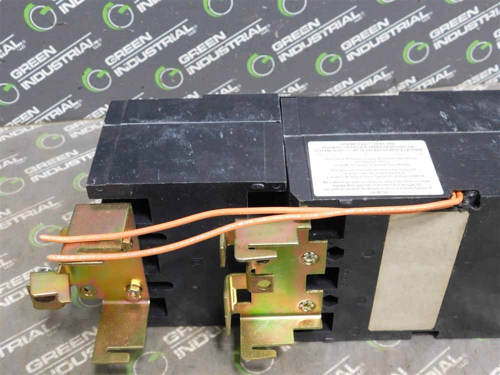 USED Square D KI36225G I-Limiter Circuit Breaker & GFM250KA Ground Fault Module
