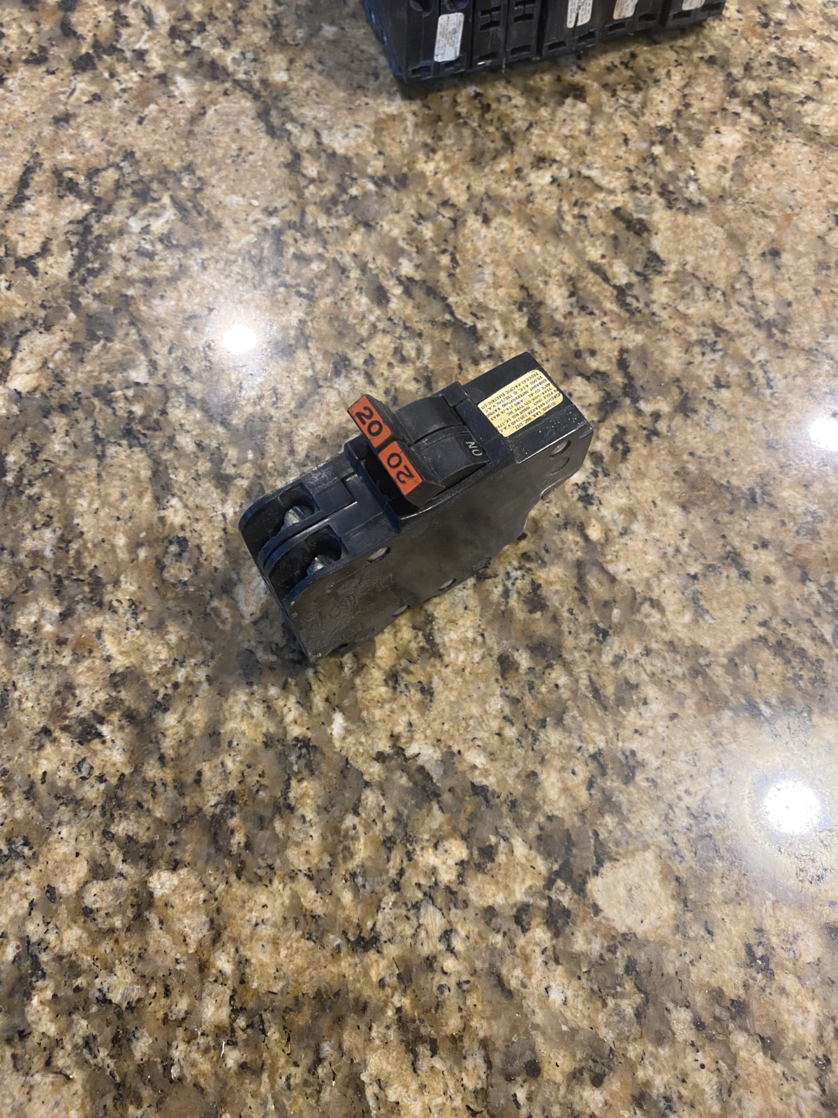 FPE Federal Pacific 20 Amp 2 Pole NC220 Stab-Lok Breaker THIN (1 Item)