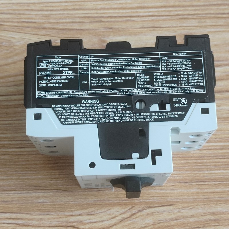 2PCS Motor Protective Circuit Breaker For Eaton Moeller PKZM0-25 XTPR025BC1NL