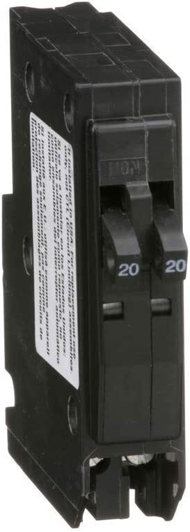Square D QO2020C 20A/20A QO (NO HOOK)