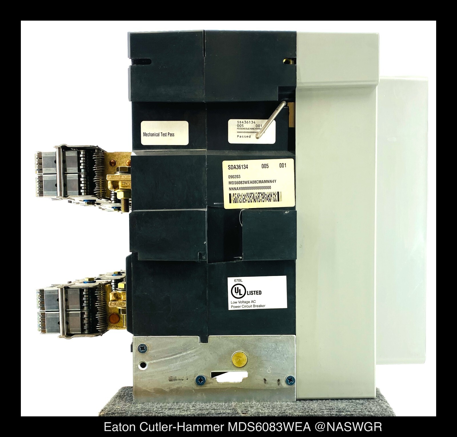 Eaton Magnum DS MDS608 Breaker (M/O,D/O) ~ 800 Amp – Tested/1Yr Warranty