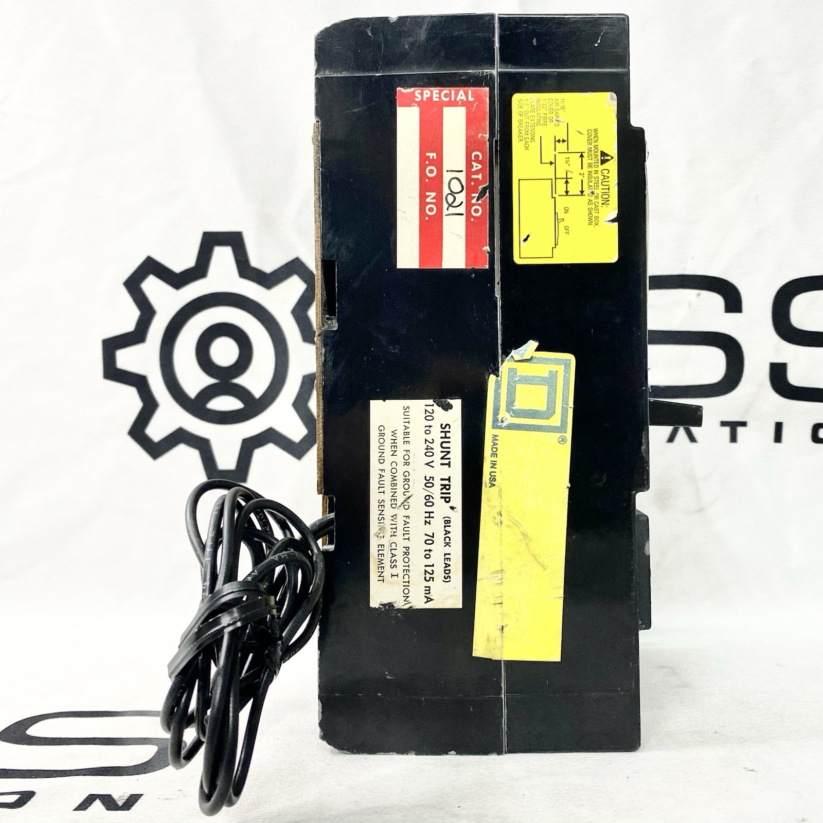 Square D KAL361501021 150A 600V 3-Pole Circuit Breaker